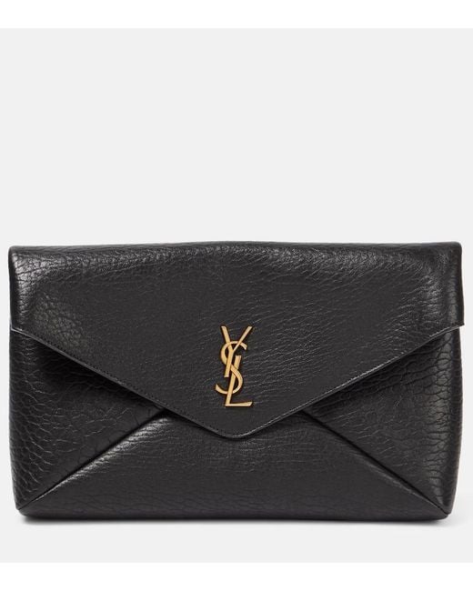 Pouch A Busta Cassandre di Saint Laurent in Black