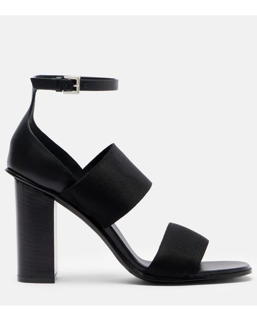 Max Mara Black Ode Sandals