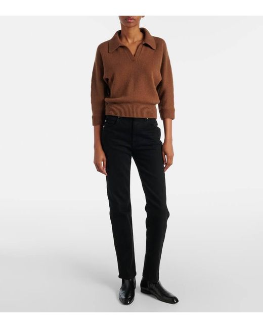 Pullover Herve di Khaite in Brown