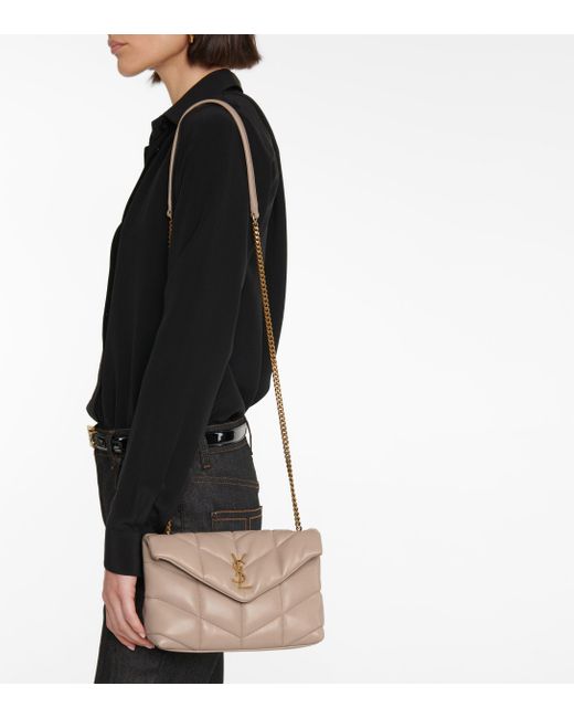 saint laurent loulou toy beige