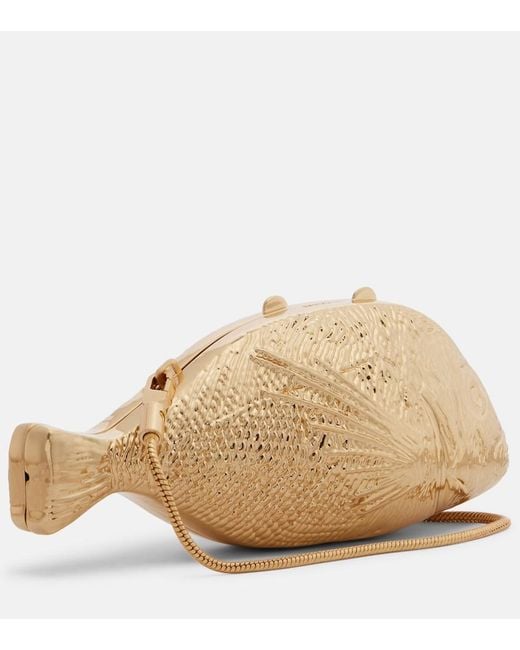 Jonathan Simkhai Natural Splash Clutch
