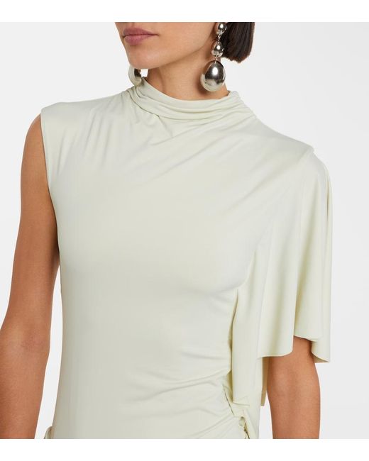 Robe Titan En Jersey De La Vali en coloris White