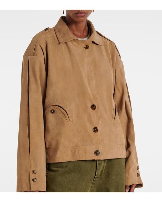 Blazé Milano Brown Kiso Suede Jacket
