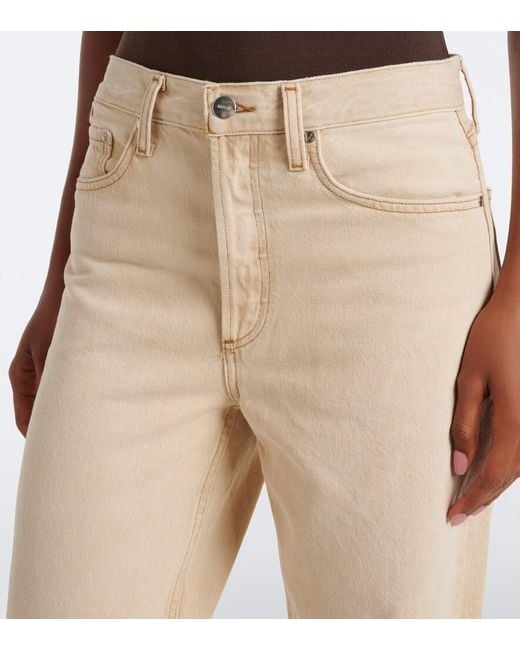 Agolde Natural Arc 32 Wide-Leg Jeans