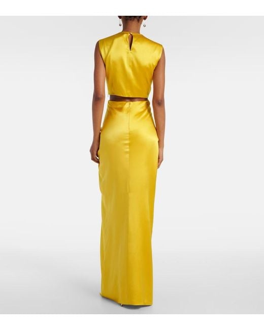 Max Mara Yellow 'Panaro' Dress