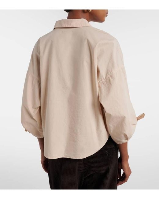 Velvet Natural Arlette Cotton Shirt