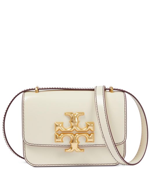 Tory Burch Eleanor Small Leather Shoulder Bag in Natural Lyst Canada