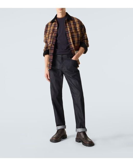 Moncler Black Archivio Cotton Jersey T-Shirt for men