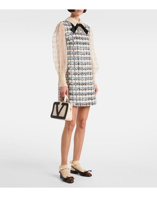 Valentino Natural Pompom Cotton Socks