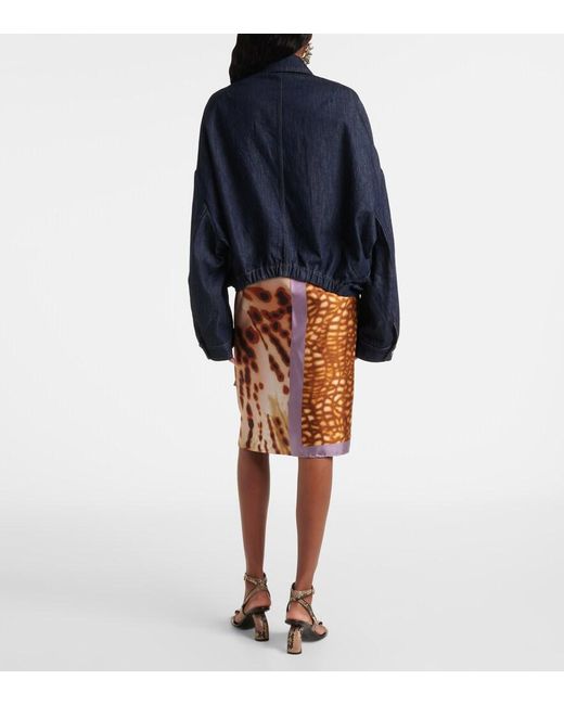 Dries Van Noten Blue Denim Jacket