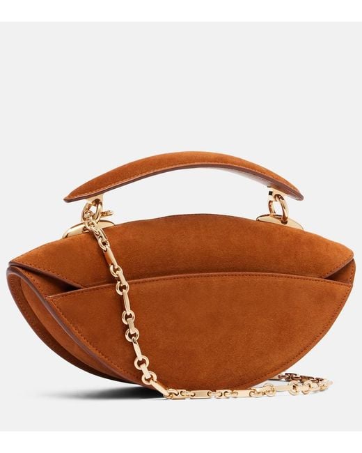 Zimmermann Brown Wavelength Suede Tote Bag