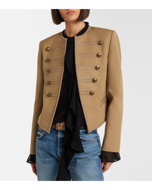 Nili Lotan Natural Blondie Virgin Wool Jacket