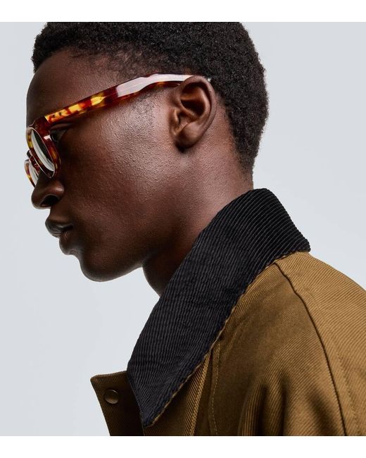 Gafas De Sol Redondas Zephirin 47 Jacques Marie Mage de hombre de color Brown