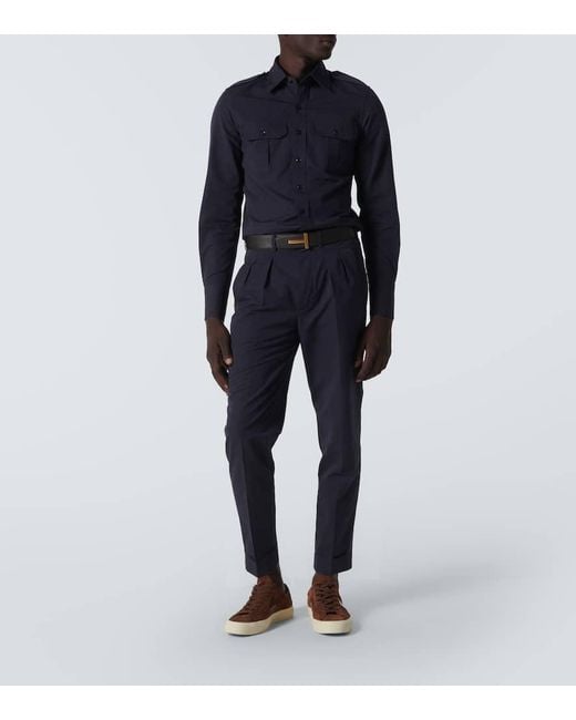 Baskets Cambridge En Daim Tom Ford pour homme en coloris Brown