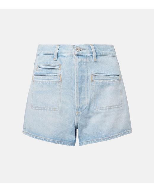 Citizens of Humanity Blue Marlow Denim Shorts