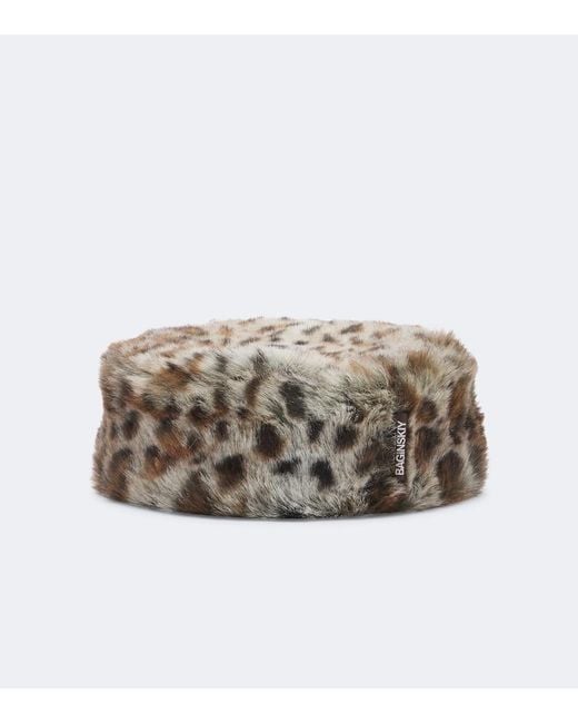 Ruslan Baginskiy Multicolor Leopard-Print Hat