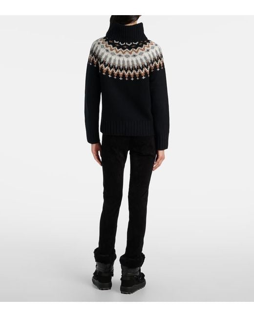 Pull Ingrid En Jacquard De Cachemire Bogner en coloris Black