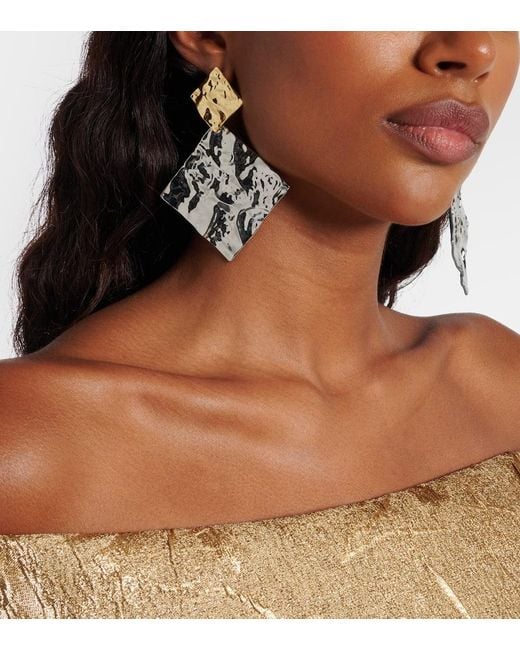 Rebecca Vallance Metallic Ohrringe