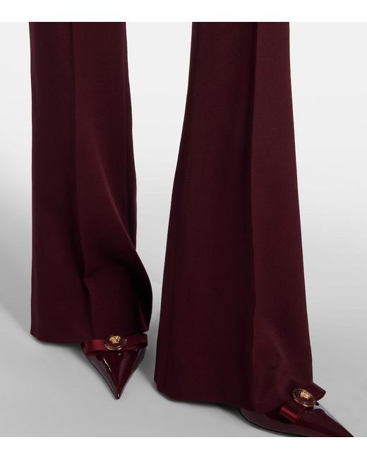 Versace Wool Flared Pants