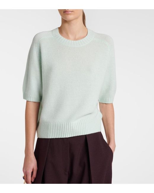 Jersey De Cachemir Jardin Des Orangers de color White