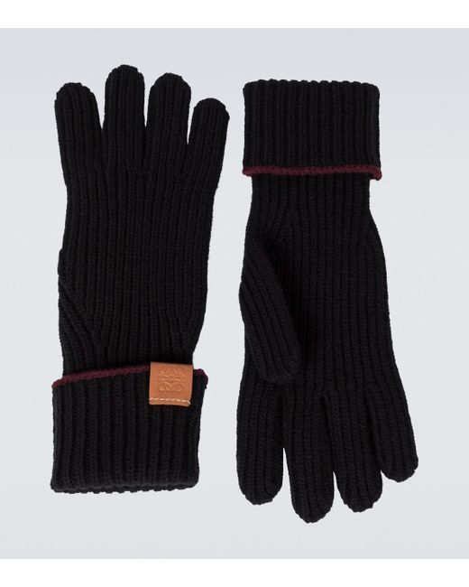 Loewe Handschuhe aus Wolle in Black für Herren