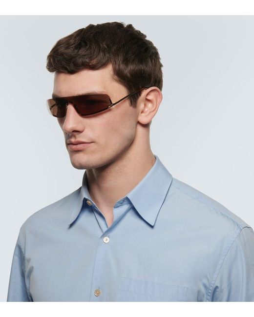 Gucci Sonnenbrille Tom in Brown für Herren