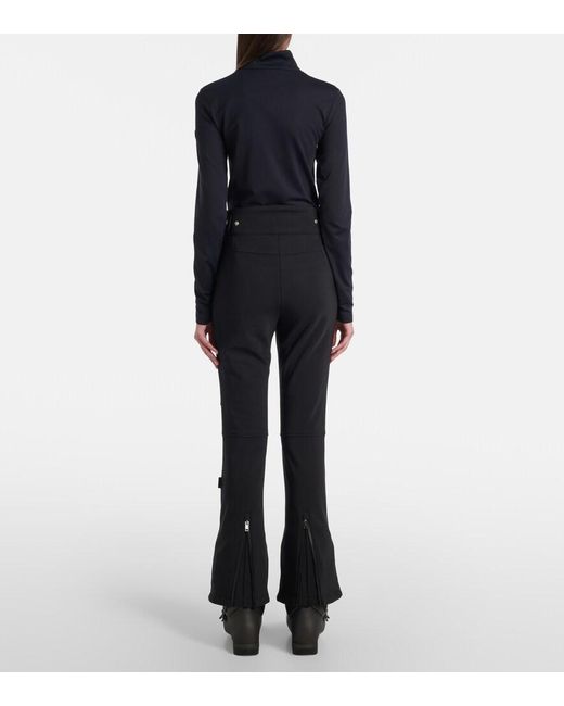 Yves Salomon Blue Flared Ski Pants
