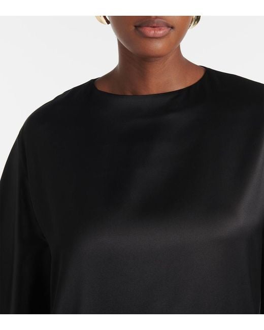 FFORME Black Devora Deconstructed Maxi Dress