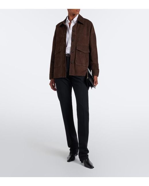Arma Brown Kaylee Suede Shirt