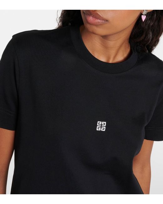 Givenchy Black 4g Cotton Jersey T-shirt