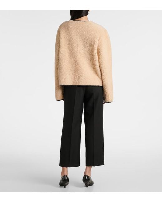 Blazé Milano Natural Gliss Reversible Shearling Jacket