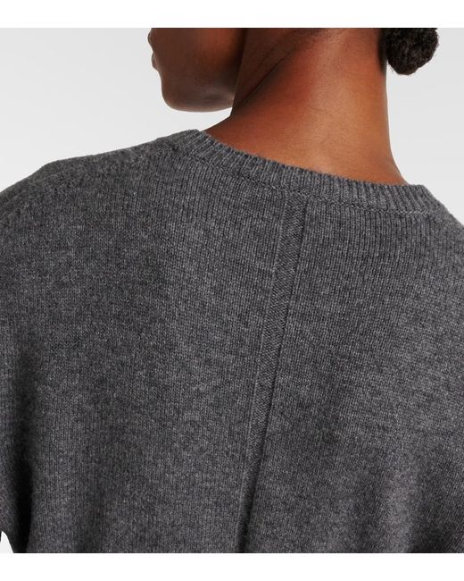 The Row Gray Jayad Cashmere Sweater