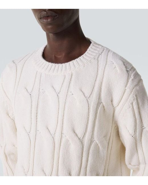 Pullover di Eleventy in White da Uomo