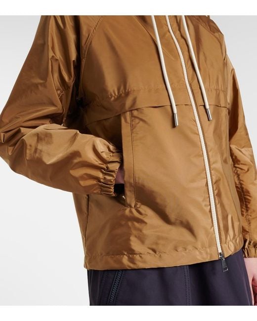 Moncler Brown Coquelicot Technical Jacket