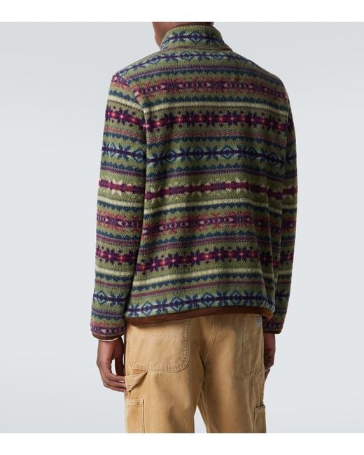 Polo Ralph Lauren Gray Printed Teddy Sweater for men