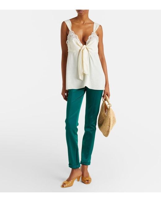 Chloé Natural Jelly Mules