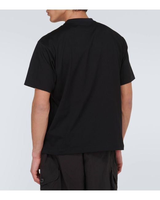 And Wander Black Pocket T Jersey T-shirt for men