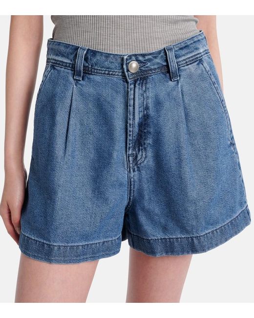 7 For All Mankind Blue Jeansshorts Hilo