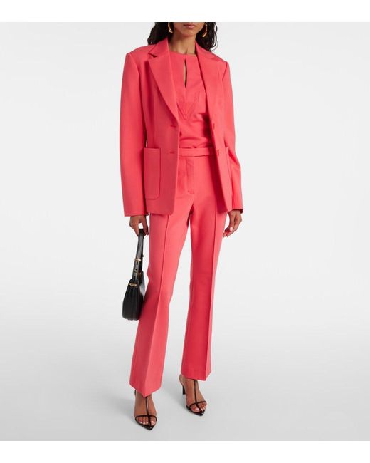 Dorothee Schumacher Pink Emotional Essence Blazer