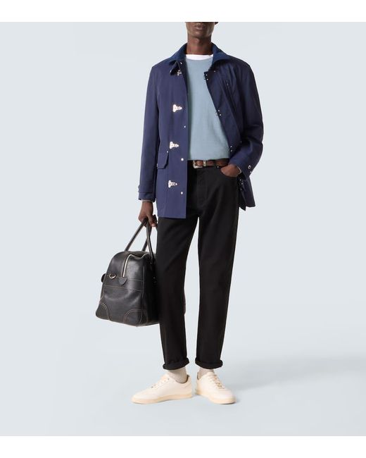 Brunello Cucinelli Pullover Aus Kaschmir in Blue für Herren