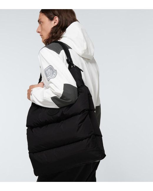 Moncler Black Legere Large Quilted Tote for men