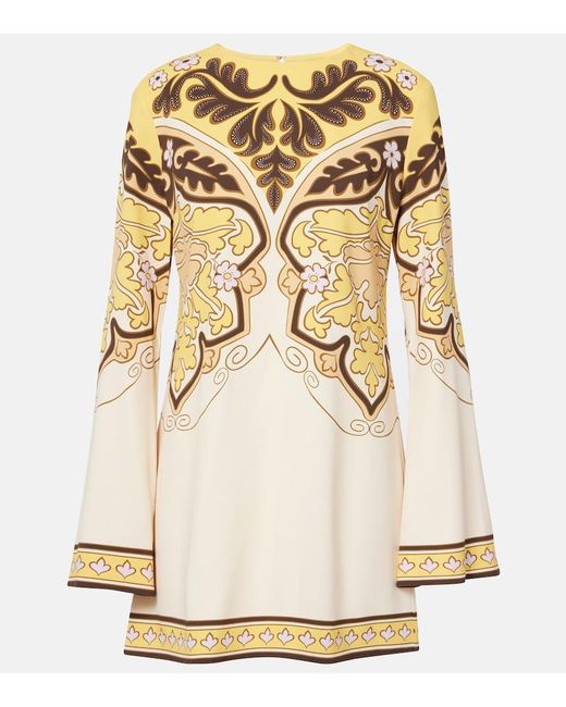 LaDoubleJ Natural Supremes Printed Minidress