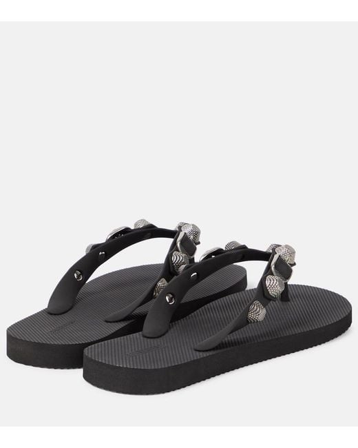 Balenciaga Black Sandals
