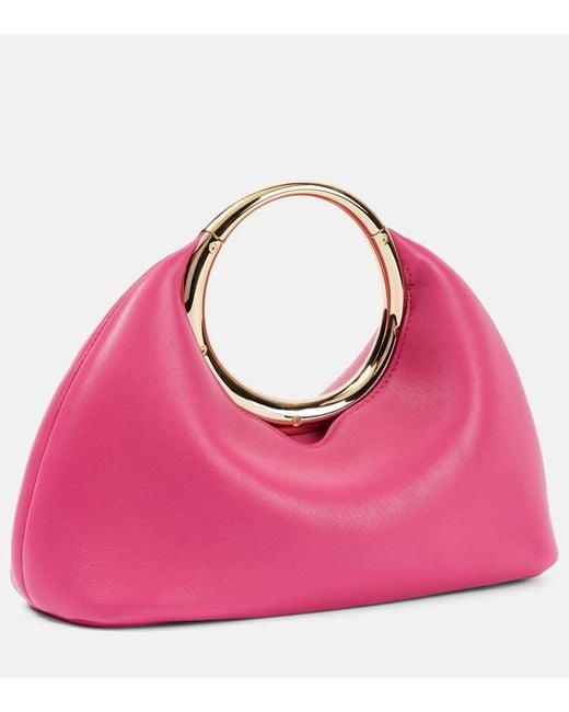 Jacquemus Pink Tote Le Petit Calino Mini Aus Leder