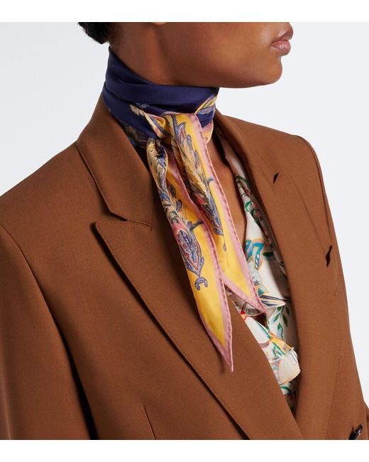 Sciarpa di Etro in Blue