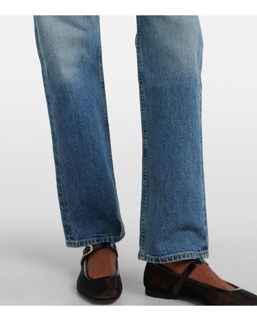 Citizens of Humanity Blue Blaine High-Rise Straight Jeans