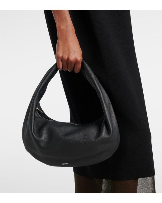Borsa A Spalla Olivia Medium di Khaite in Black
