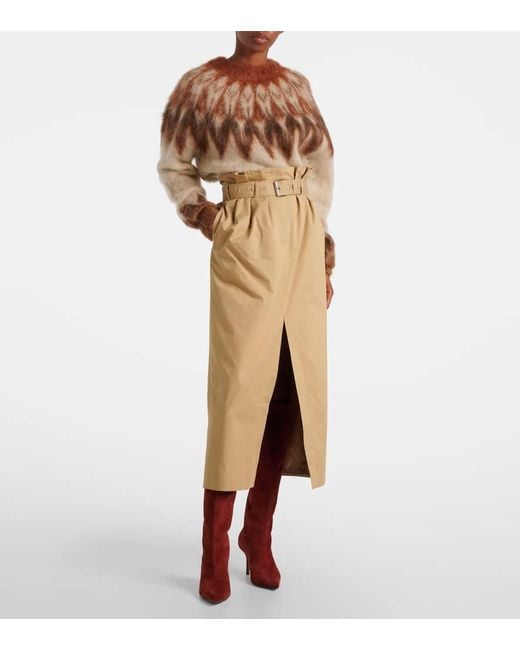 Botas Altas Jessica 75 De Ante Paris Texas de color Red