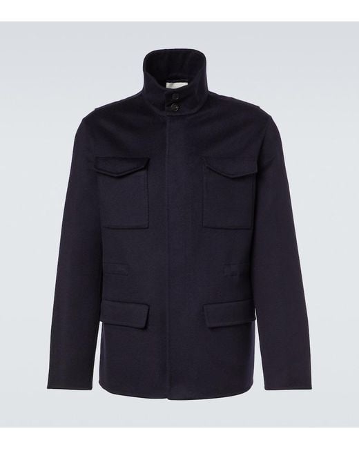 The Row Blue Tanith Cashmere Jacket for men