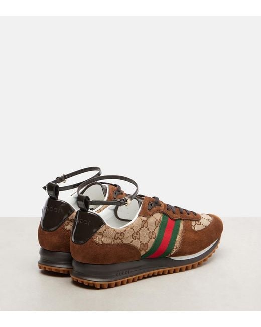 Gucci Brown Re-Motion Trainers